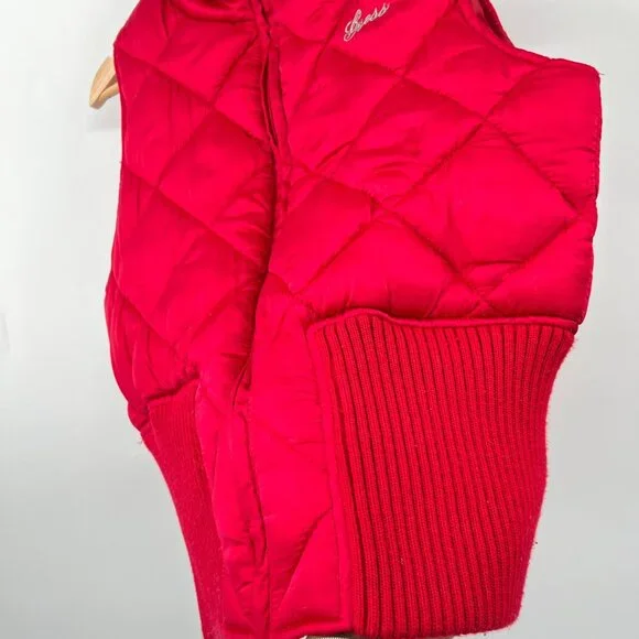 Y2K Vintage Guess Quilted Puffy Vest - Picture 6 of 7